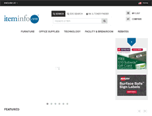 Tablet Screenshot of iteminfo.com